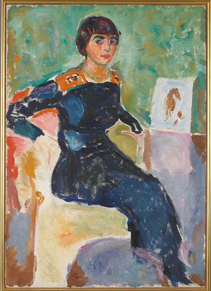 Elsa Glaser - MUnch Museum, 1913
